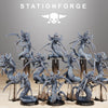 3D Printed Xenarid Serpents x10 by StationForge Miniatures