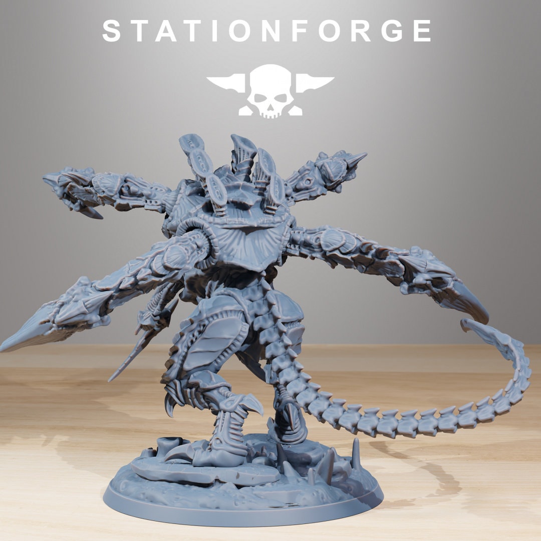 3D Printed Xenarid  Ravager Howler by StationForge Miniatures