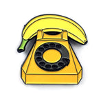 Kolorspun Banana Phone golf ball marker with bright yellow design and playful banana illustration.