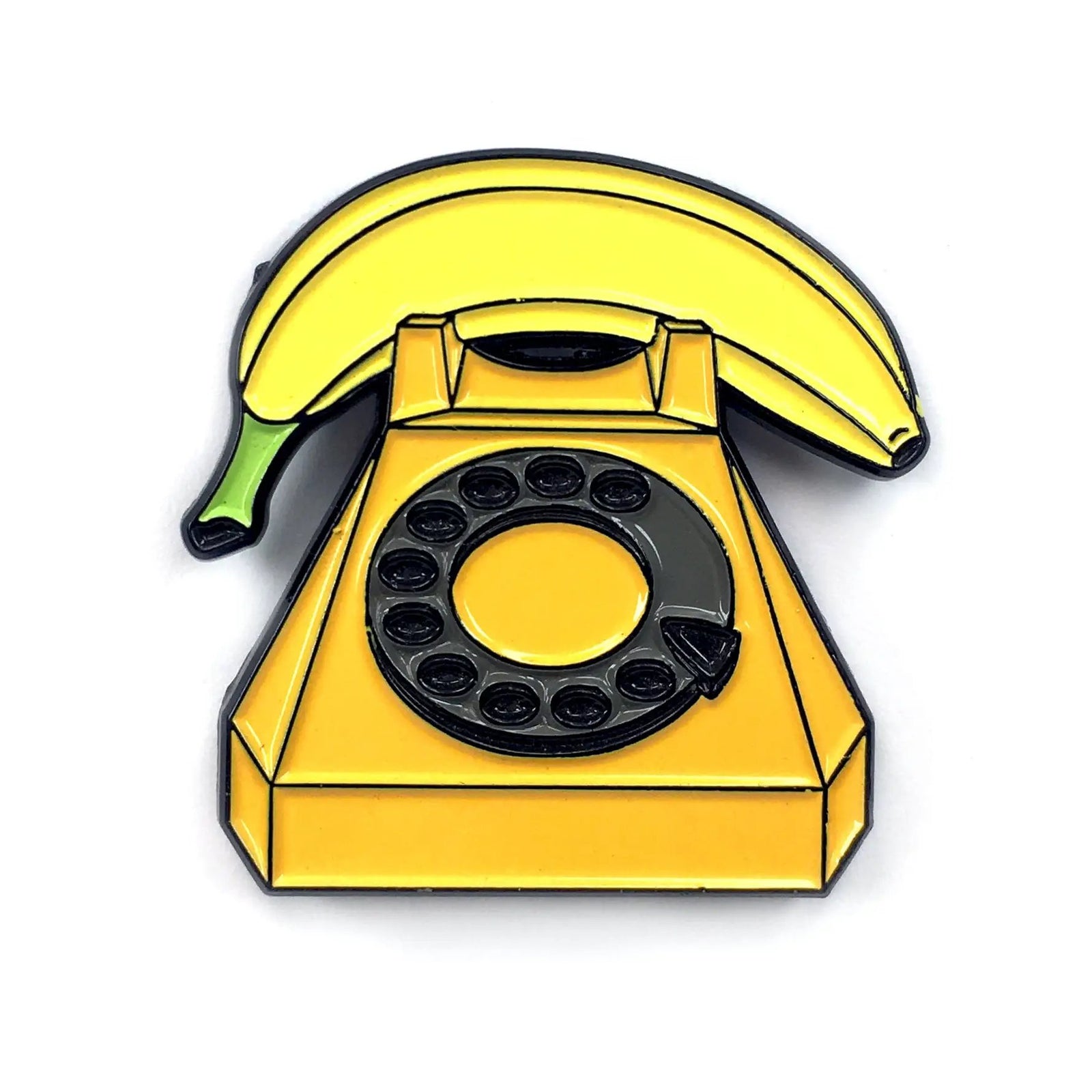 Kolorspun Banana Phone golf ball marker with bright yellow design and playful banana illustration.