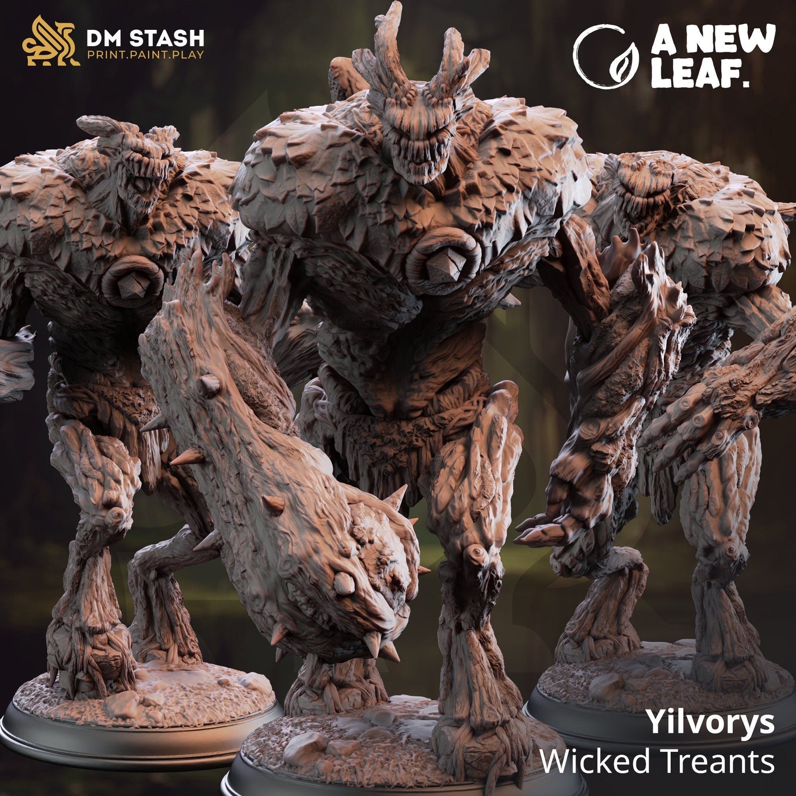 3D Printed Wicked Treants x3 by DM Stash