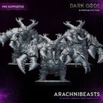 3D Printed Arachnibeasts by Dark Gods Miniatures
