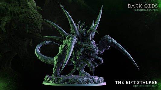 3D Printed Rift Stalker by Dark Gods Miniatures