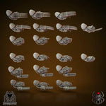 3D Printed Flame Lizards Melee Weapons Bits set by EightLegsMiniatures by Last Hope Miniatures