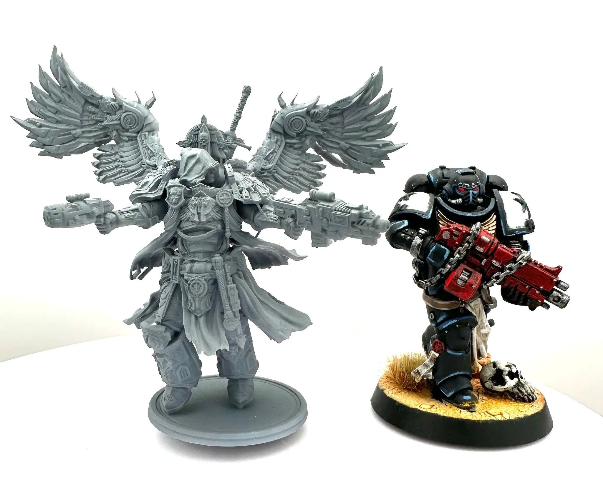 3D Printed Cowled Angel by 3DArtGuy Miniatures by Last Hope Miniatures