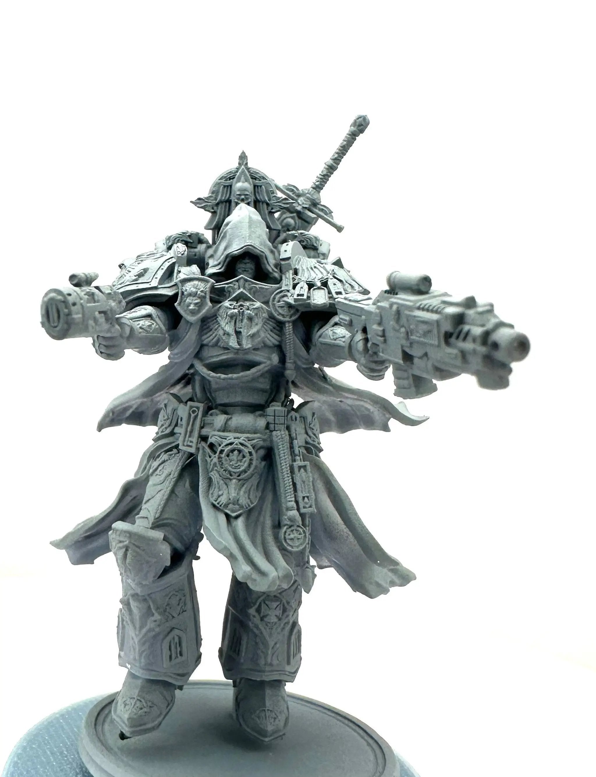 3D Printed Cowled Angel by 3DArtGuy Miniatures by Last Hope Miniatures