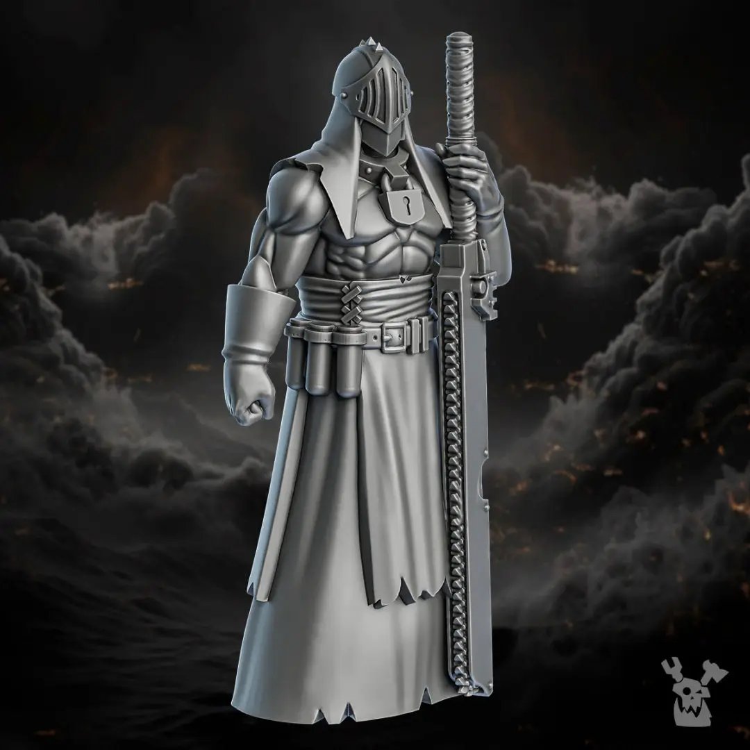3d Printed Processionals of the Order by DakkaDakka Miniatures by Last Hope Miniatures