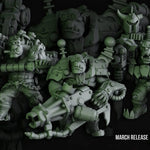 3d Printed Ork Maradaz x5 by DakkaDakka Miniatures by Last Hope Miniatures