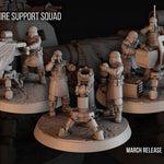 3d Printed Bedouin Heavy Fire Squad by DakkaDakka Miniatures