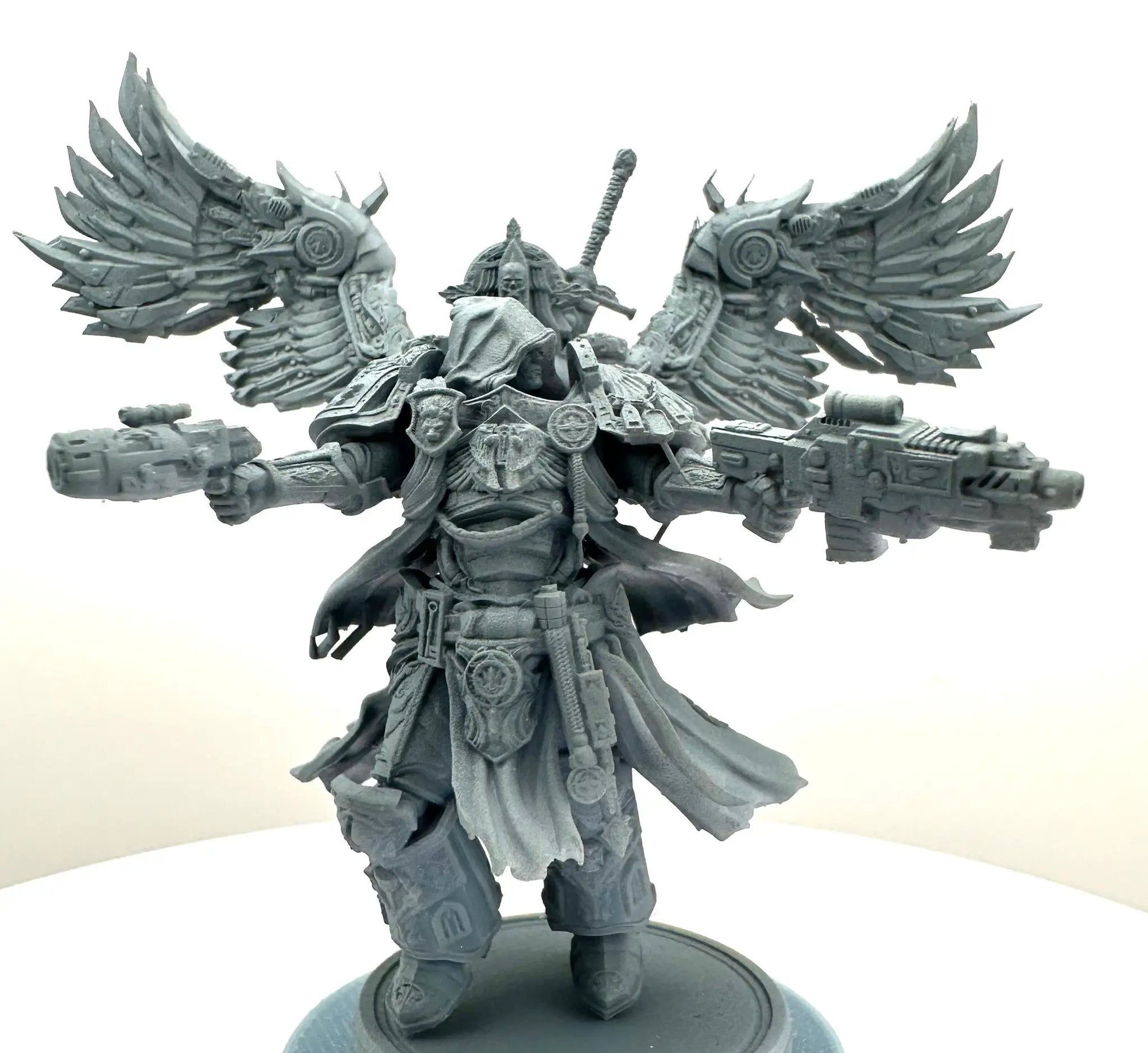 3D Printed Cowled Angel by 3DArtGuy Miniatures by Last Hope Miniatures