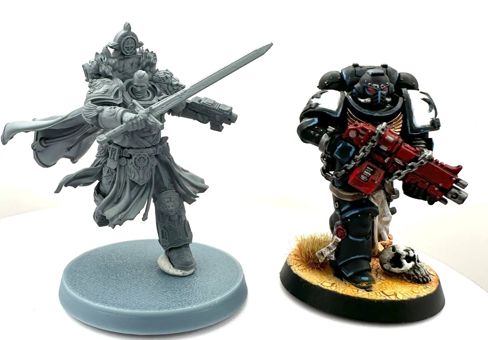 3D Printed Knight of the Round Table by 3DArtGuy Miniatures by Last Hope Miniatures