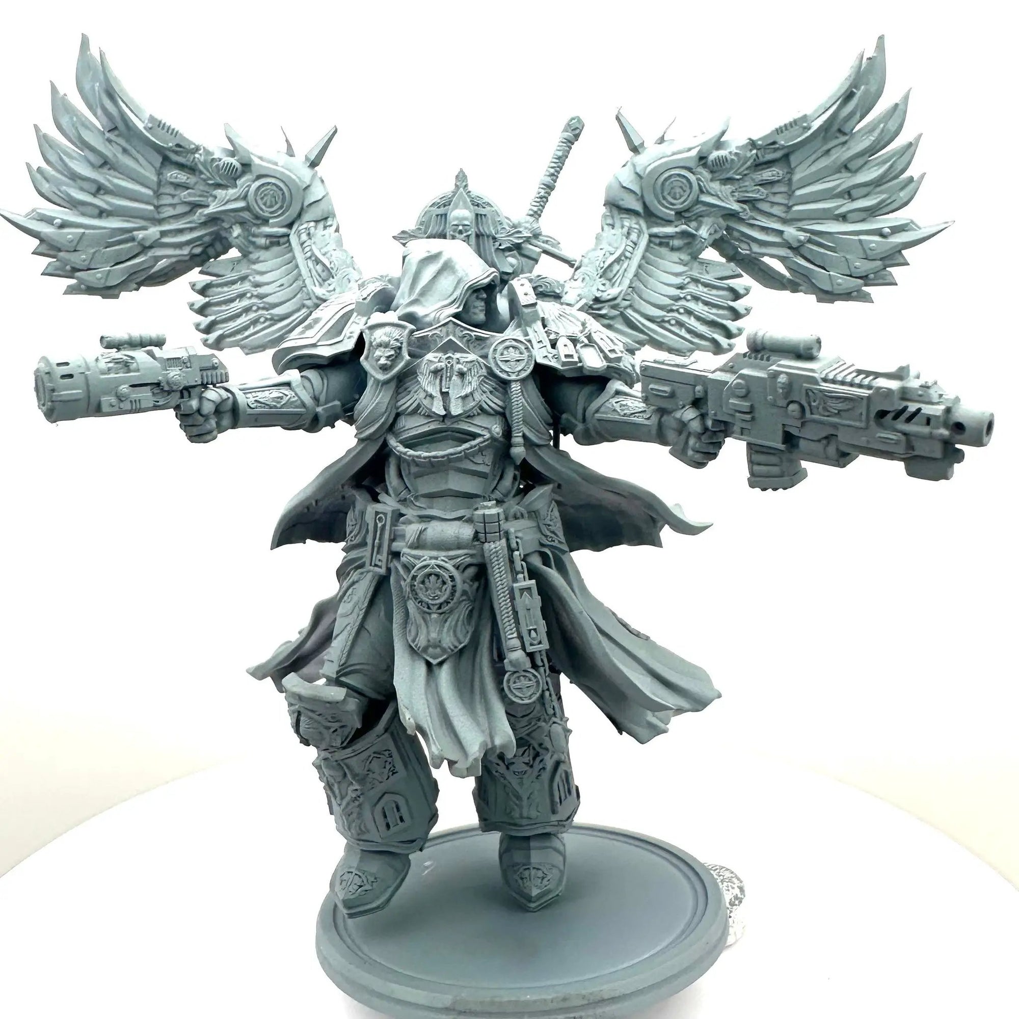 3D Printed Cowled Angel by 3DArtGuy Miniatures by Last Hope Miniatures