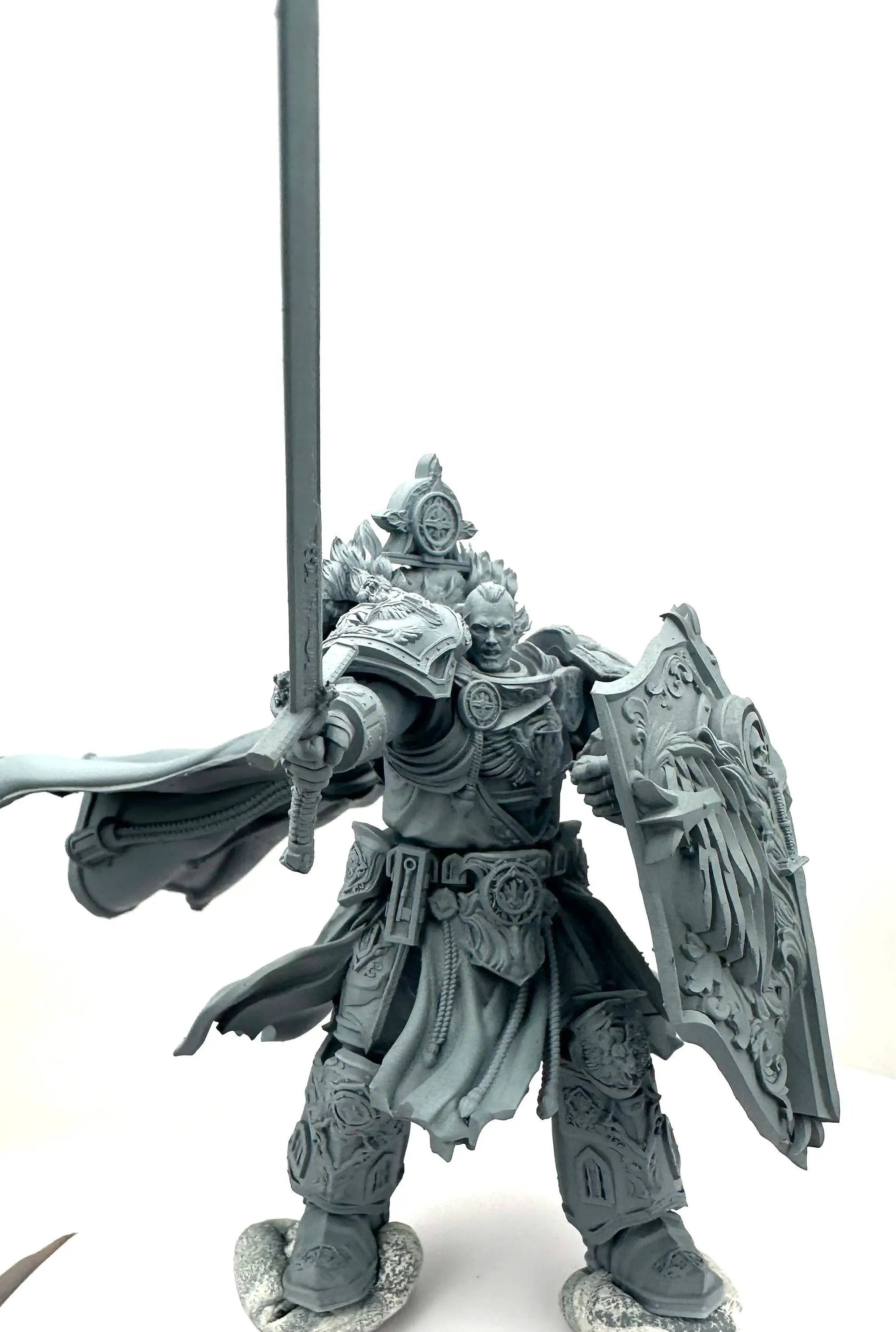 3D Printed Knight of the Round Table by 3DArtGuy Miniatures by Last Hope Miniatures