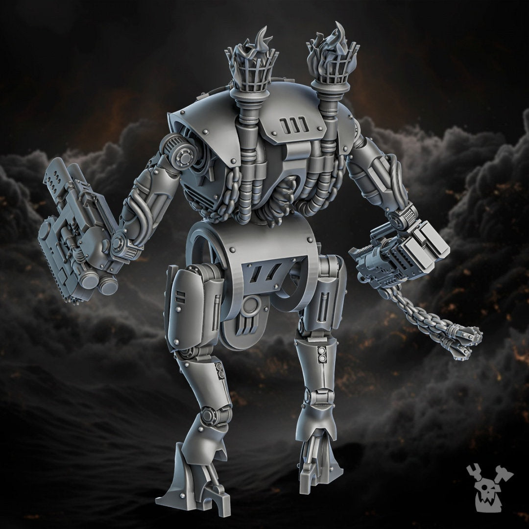3d Printed Ironpain Engine by DakkaDakka Miniatures by Last Hope Miniatures
