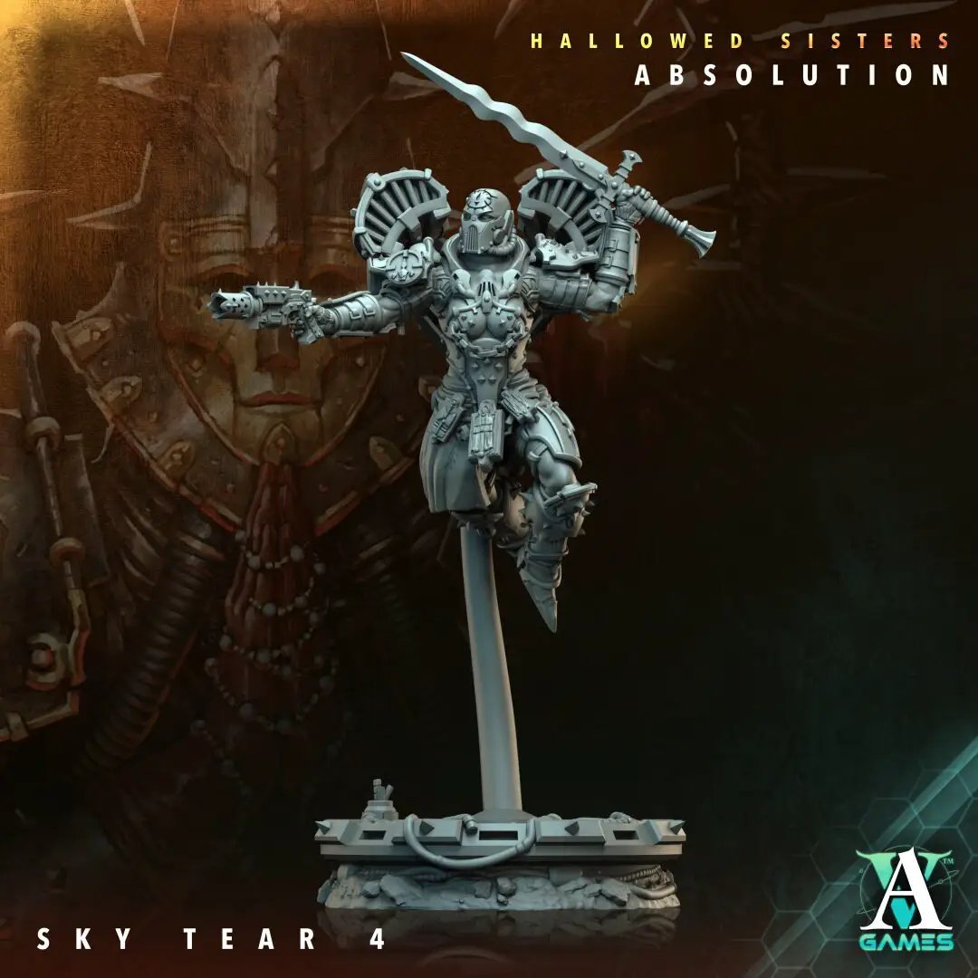 3D Printed Sky Tear by Archvillain Games by Last Hope Miniatures