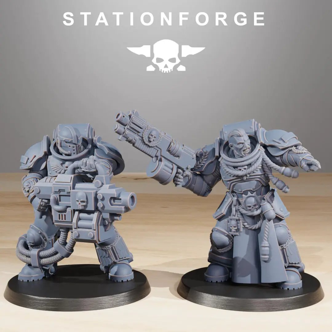 3D Printed Socratis Elites by StationForge Miniatures by Last Hope Miniatures