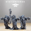 3D Printed Scavenger Electro Lights by StationForge Miniatures by Last Hope Miniatures