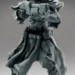 3D Printed Female Flamer Zealot by 3DArtGuy Miniatures