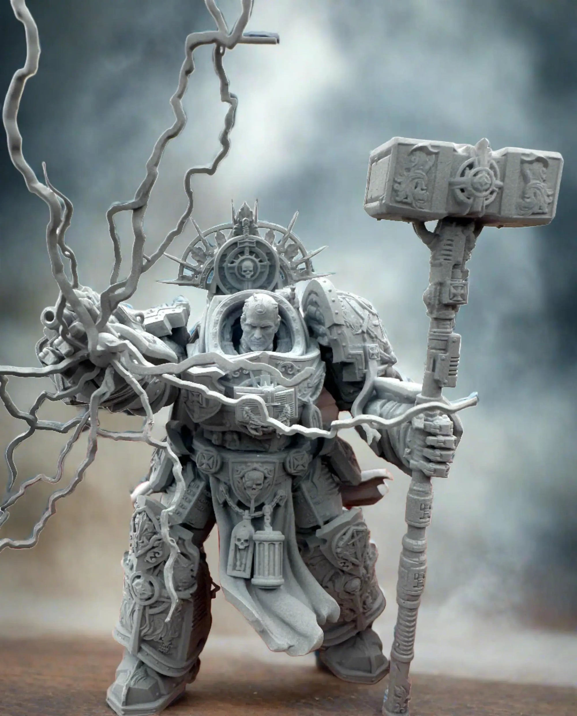 3D Printed Knight of Purity by 3DArtGuy Miniatures by Last Hope Miniatures