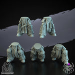 3D Printed Demon Hunters Legs by Eightlegs Miniatures by Last Hope Miniatures