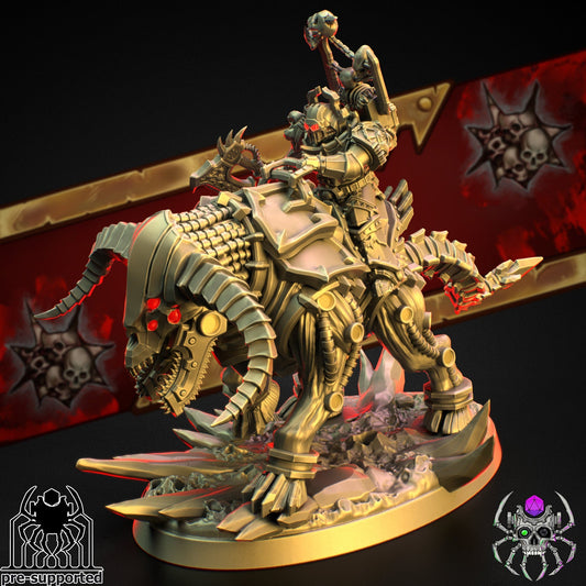 3D Printed Bloody Skulls Hell Rider by EightLegs Miniatures