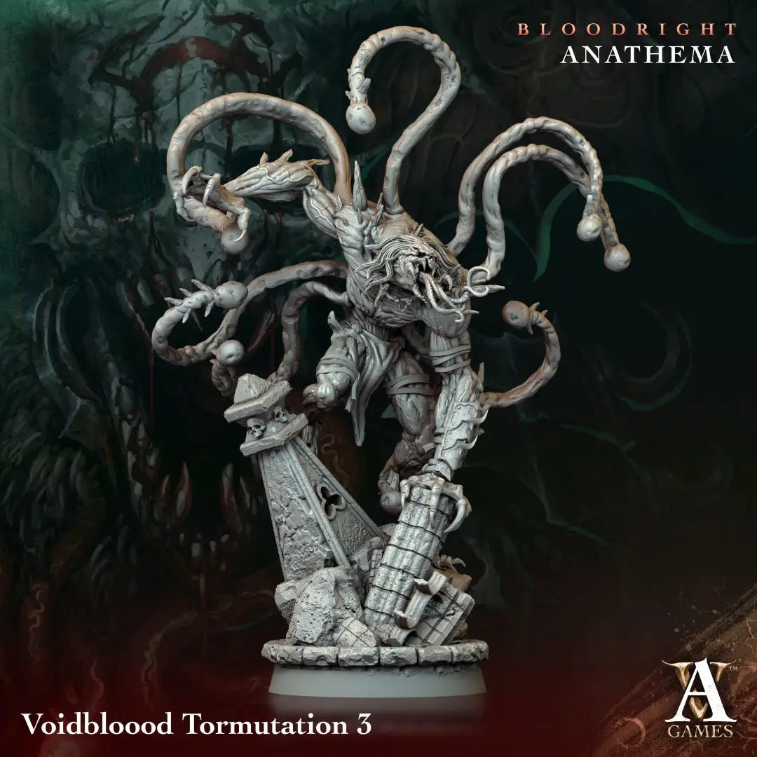 3D Printed Voidblood Tormutation by Archvillain Games by Last Hope Miniatures
