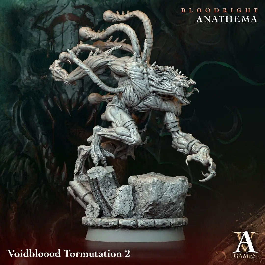 3D Printed Voidblood Tormutation by Archvillain Games by Last Hope Miniatures