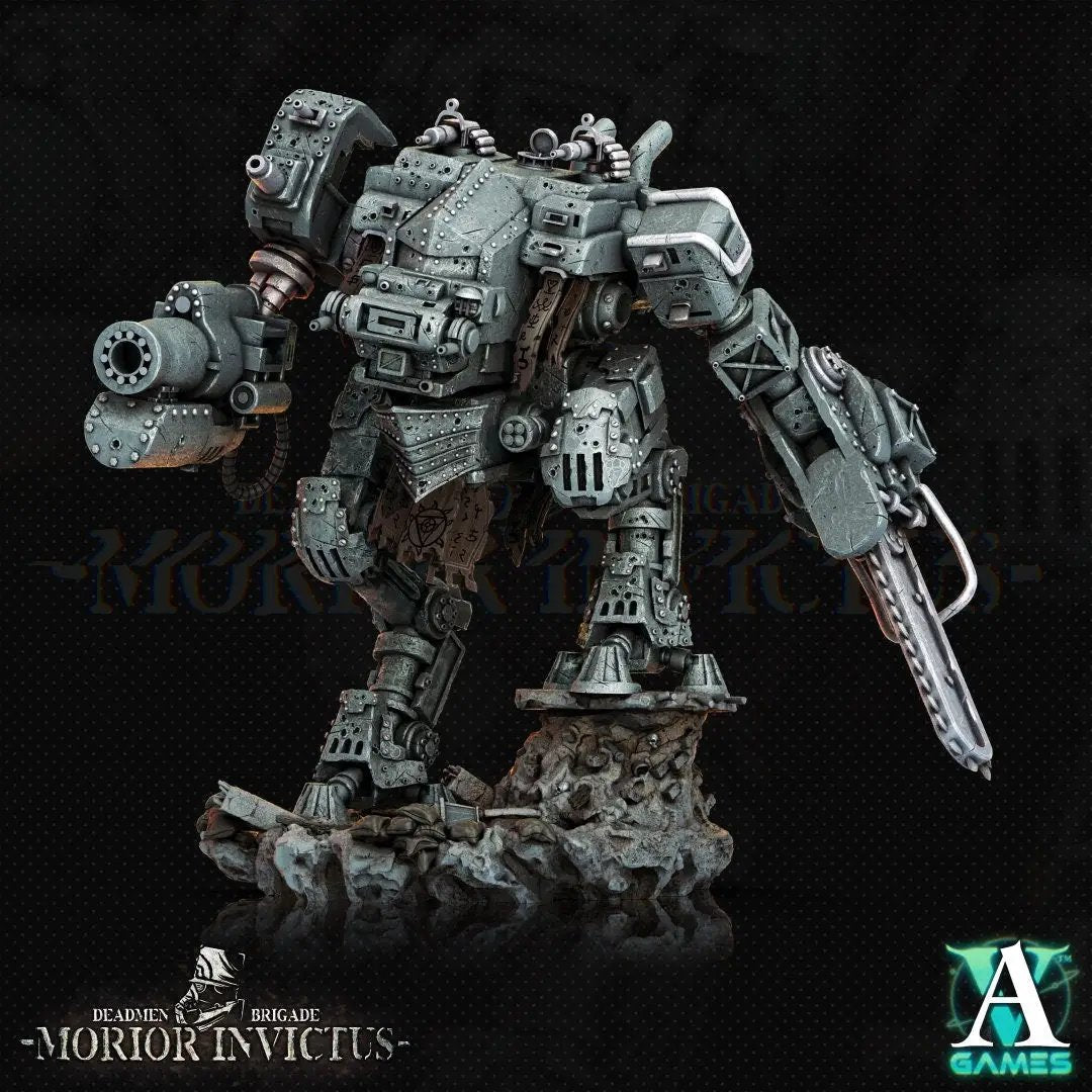 3D Printed Morior MK-18 Paladin by Archvillain Games by Last Hope Miniatures