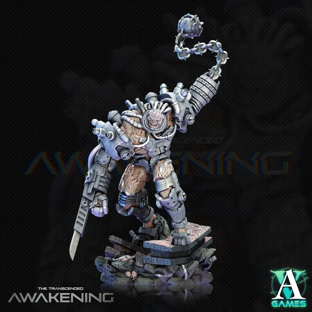 3D Printed Transcended Fleshgraft by Archvillain Games by Last Hope Miniatures