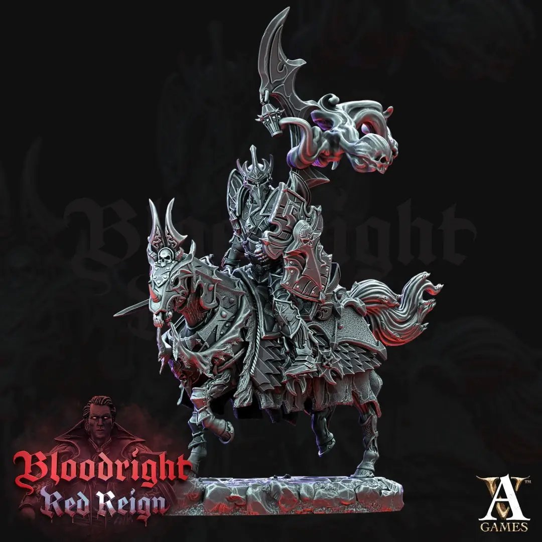 3D Printed Dread Hussar by Archvillain Games by Last Hope Miniatures