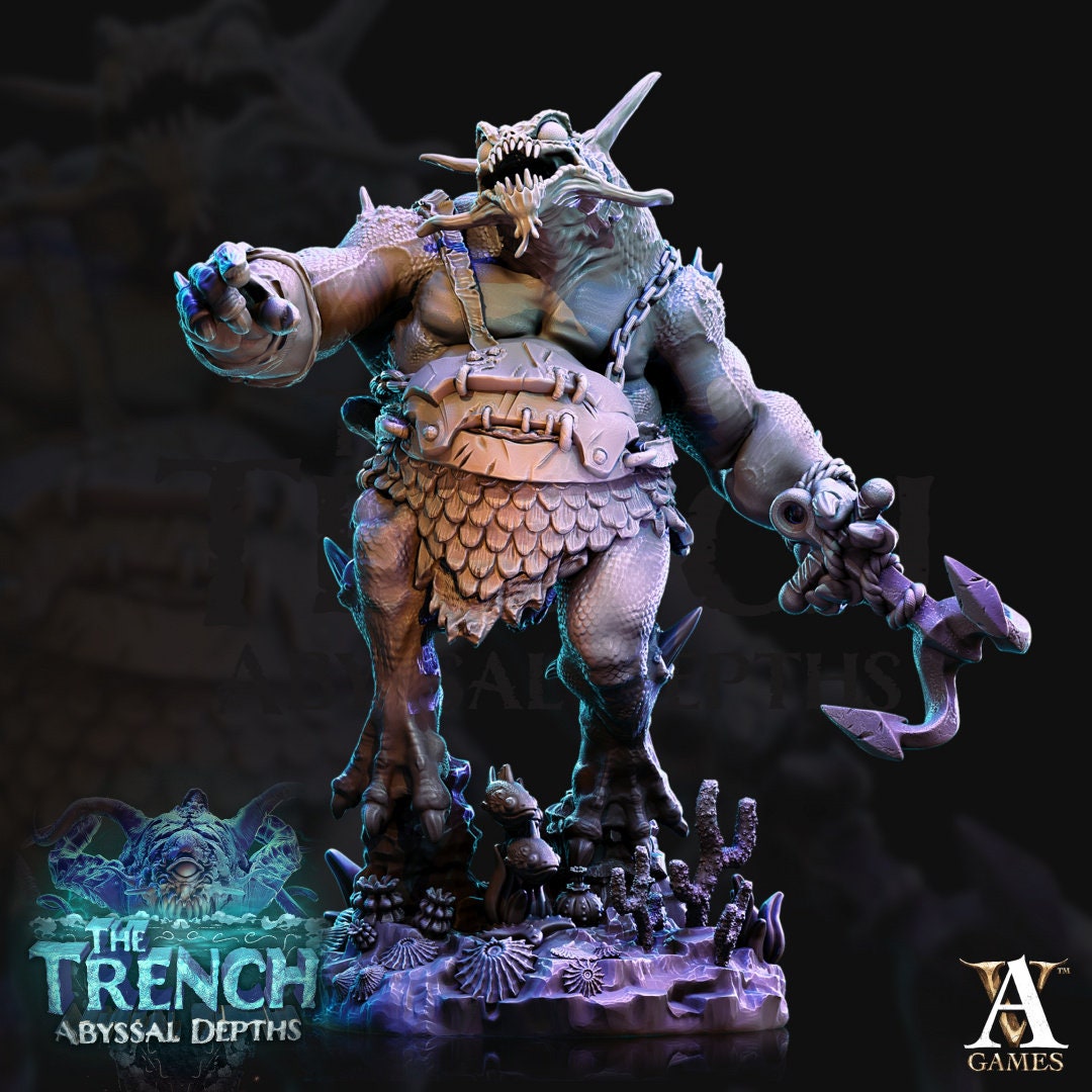 3D Printed Morlok Big Boi by Archvillain Games
