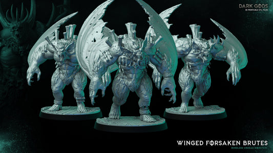 3D Printed Hybrid Chiropterror by Dark Gods Miniatures