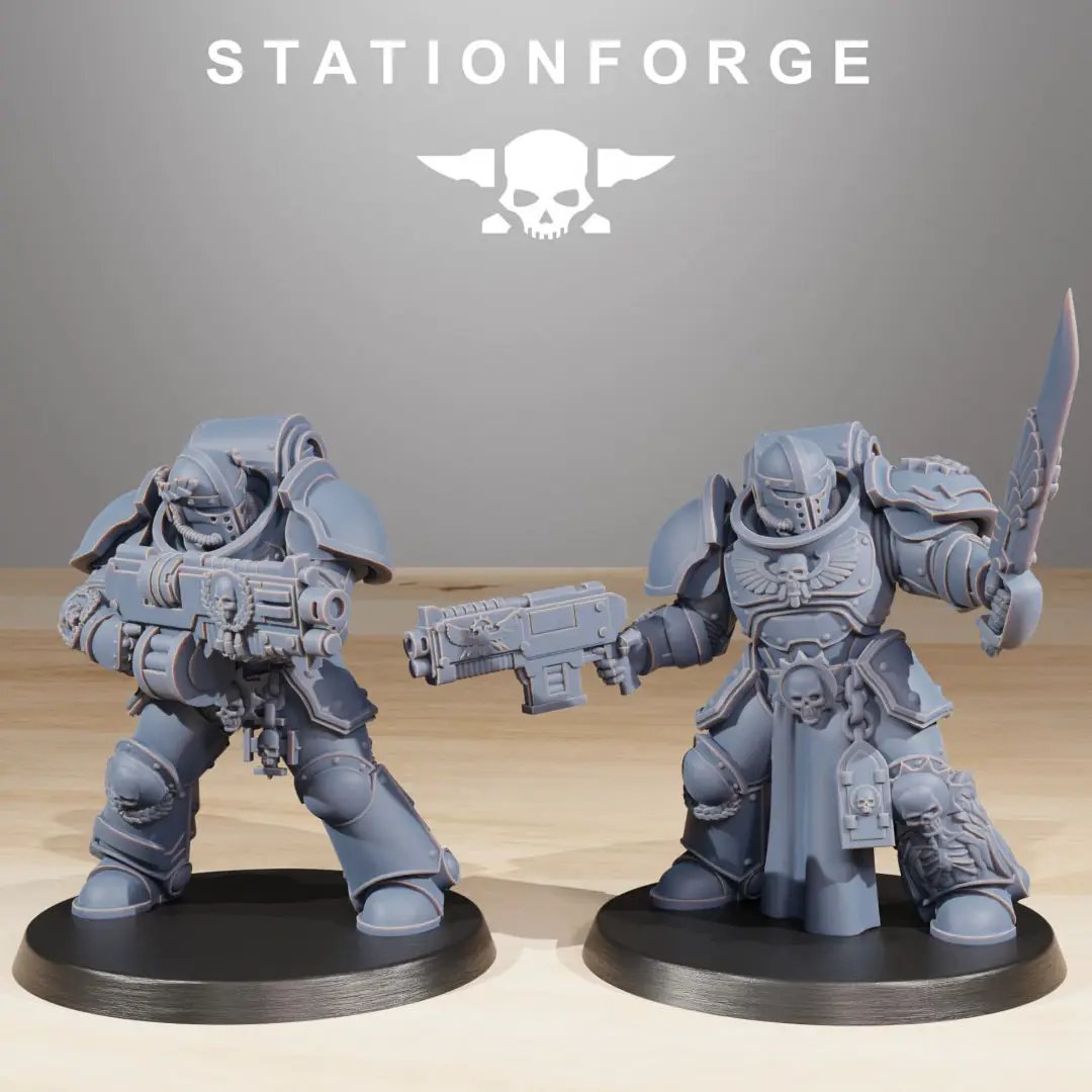 3D Printed Socratis Elites by StationForge Miniatures by Last Hope Miniatures