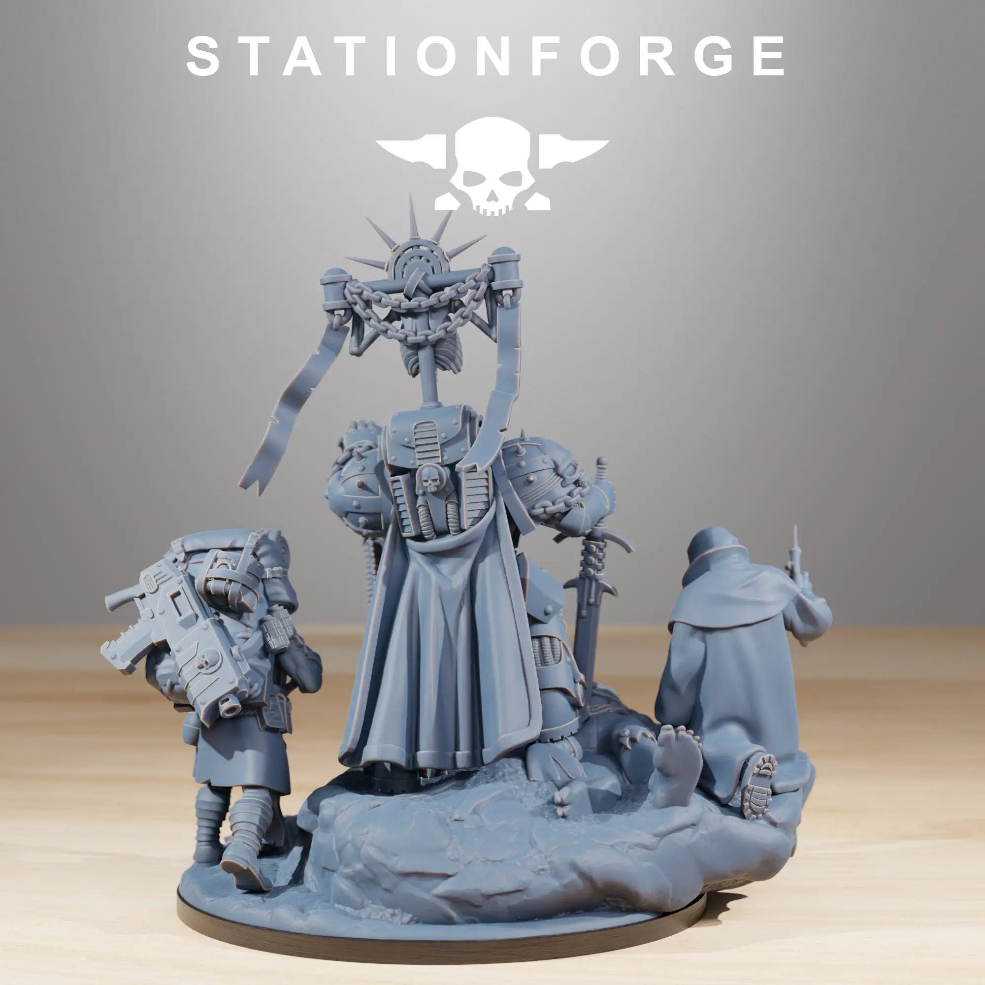 3D Printed Socratis Grand Master by StationForge Miniatures by Last Hope Miniatures