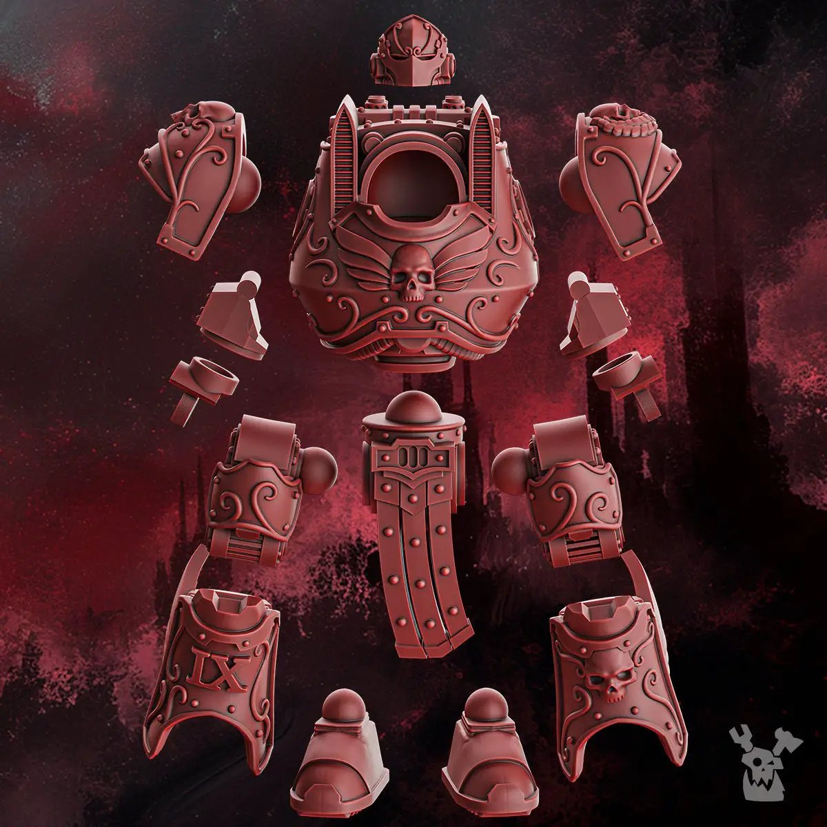 3d Printed Crimson Wings Ancient by DakkaDakka Miniatures by Last Hope Miniatures