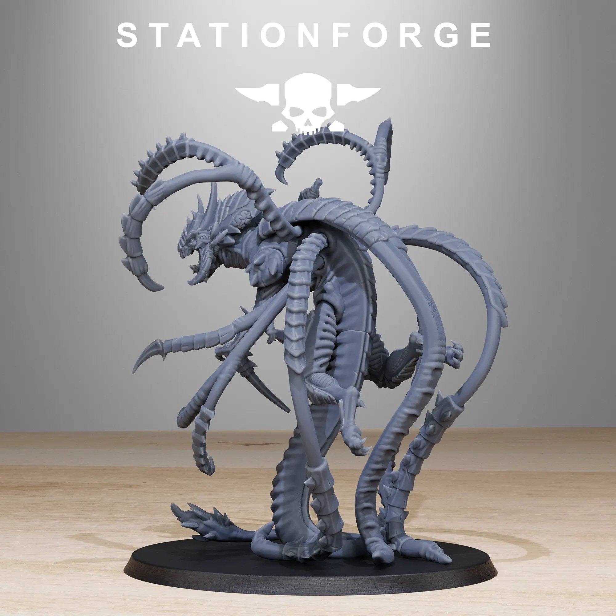 3D Printed Xenarid Assassin by StationForge Miniatures by Last Hope Miniatures