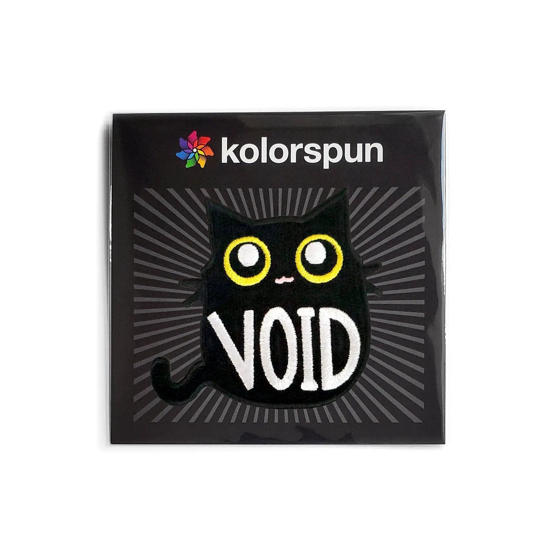Void Black Cat Patch by Kolorspun