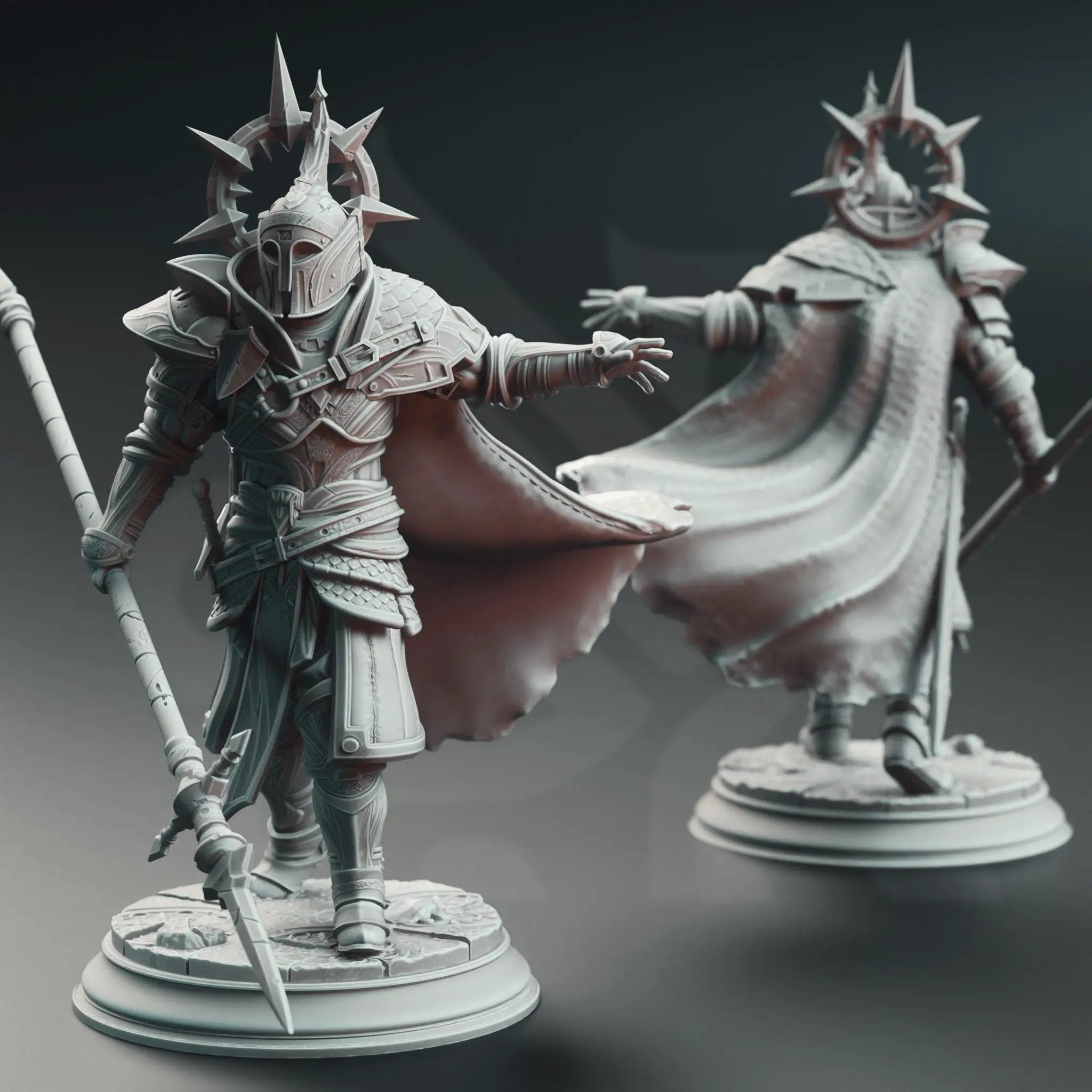 3D Printed Bodyguard Knight by DM Stash by Last Hope Miniatures