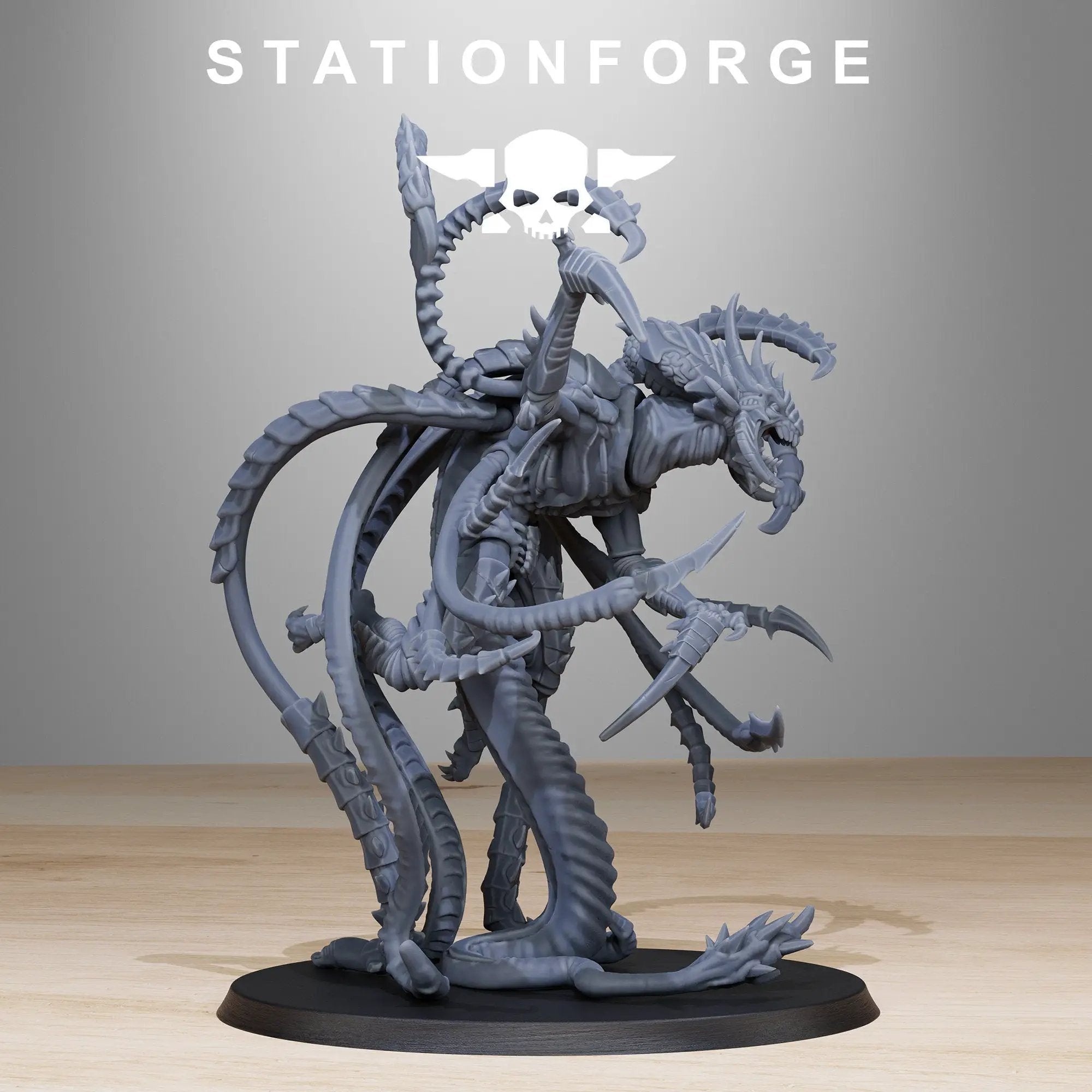 3D Printed Xenarid Assassin by StationForge Miniatures by Last Hope Miniatures