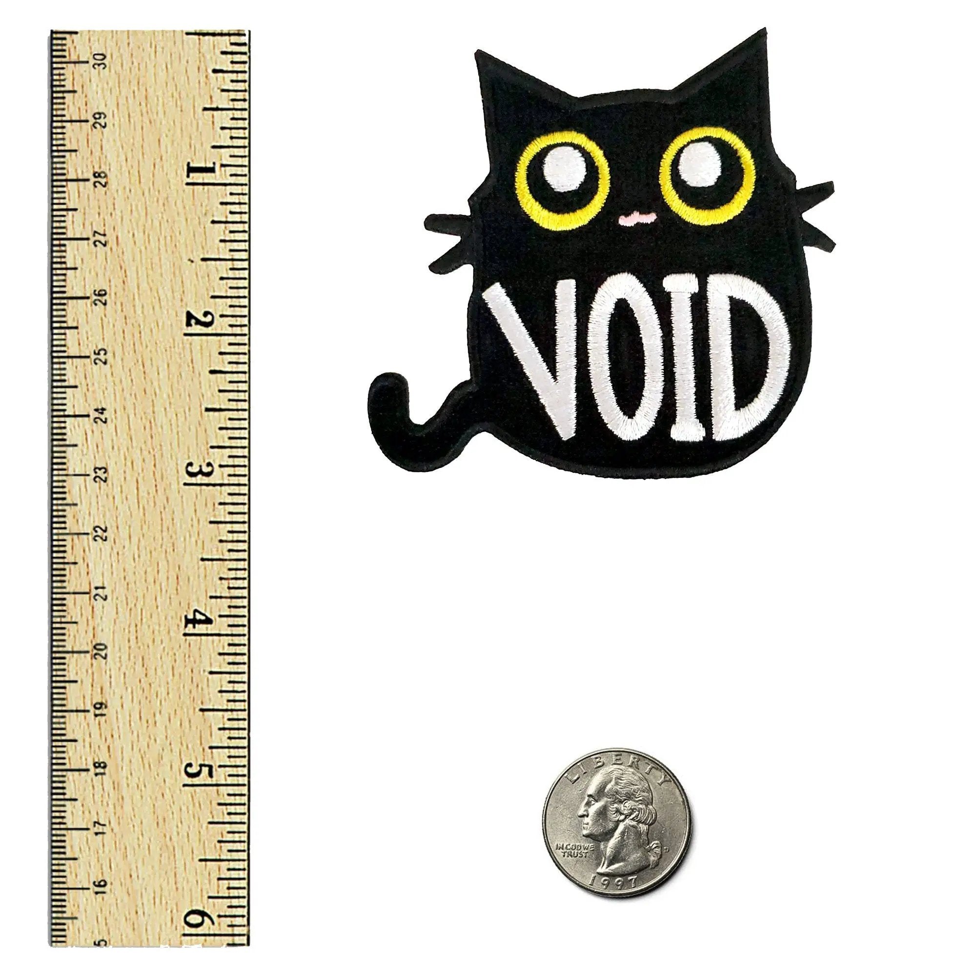 Void Black Cat Patch by Kolorspun
