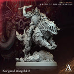 3D Printed Kor'Garal Wargokk by Archvillain Games by Last Hope Miniatures