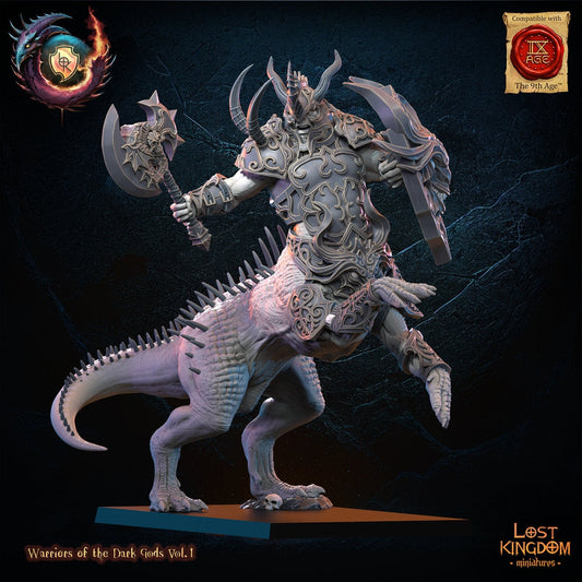 3D Printed Feldrak Elder by Lost Kingdom Miniatures