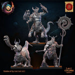3D Printed Feldrak Command Group by Lost Kingdom Miniatures by Last Hope Miniatures