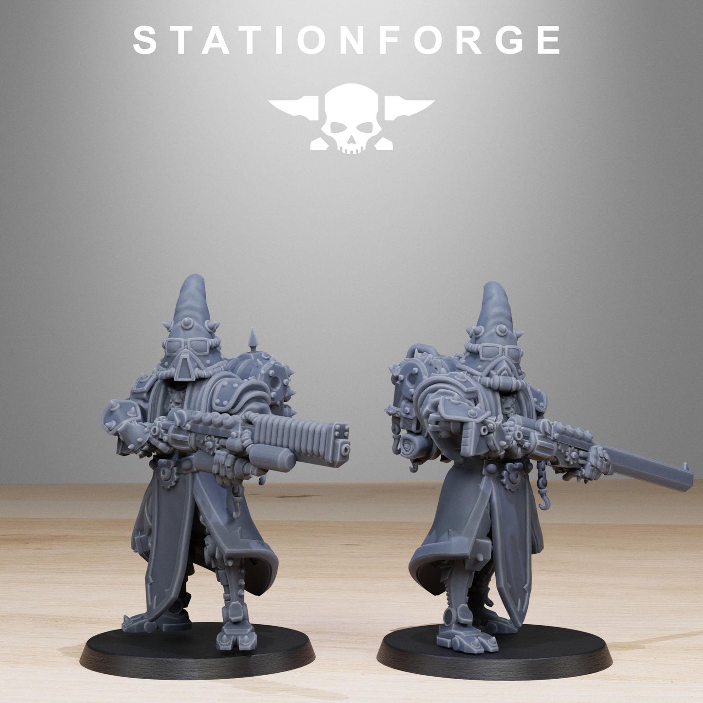 3D Printed Scavenger Cultists by StationForge Miniatures