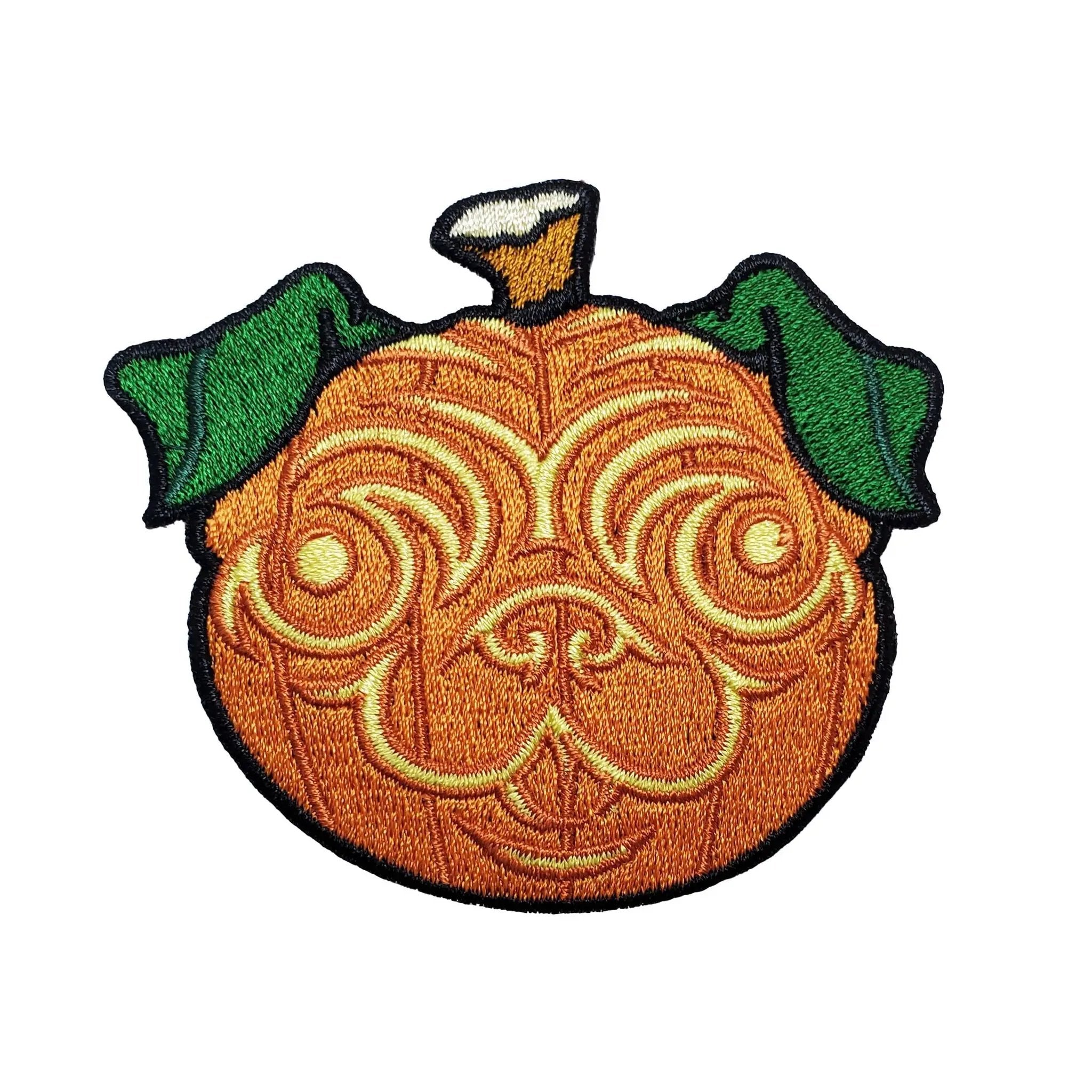 Pumpkin Pug Patch by Kolorspun