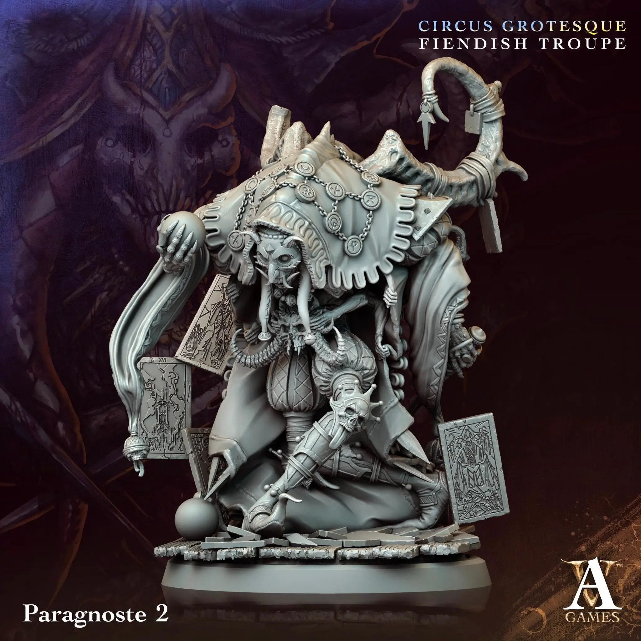 3D Printed Paragnoste by Archvillain Games by Last Hope Miniatures