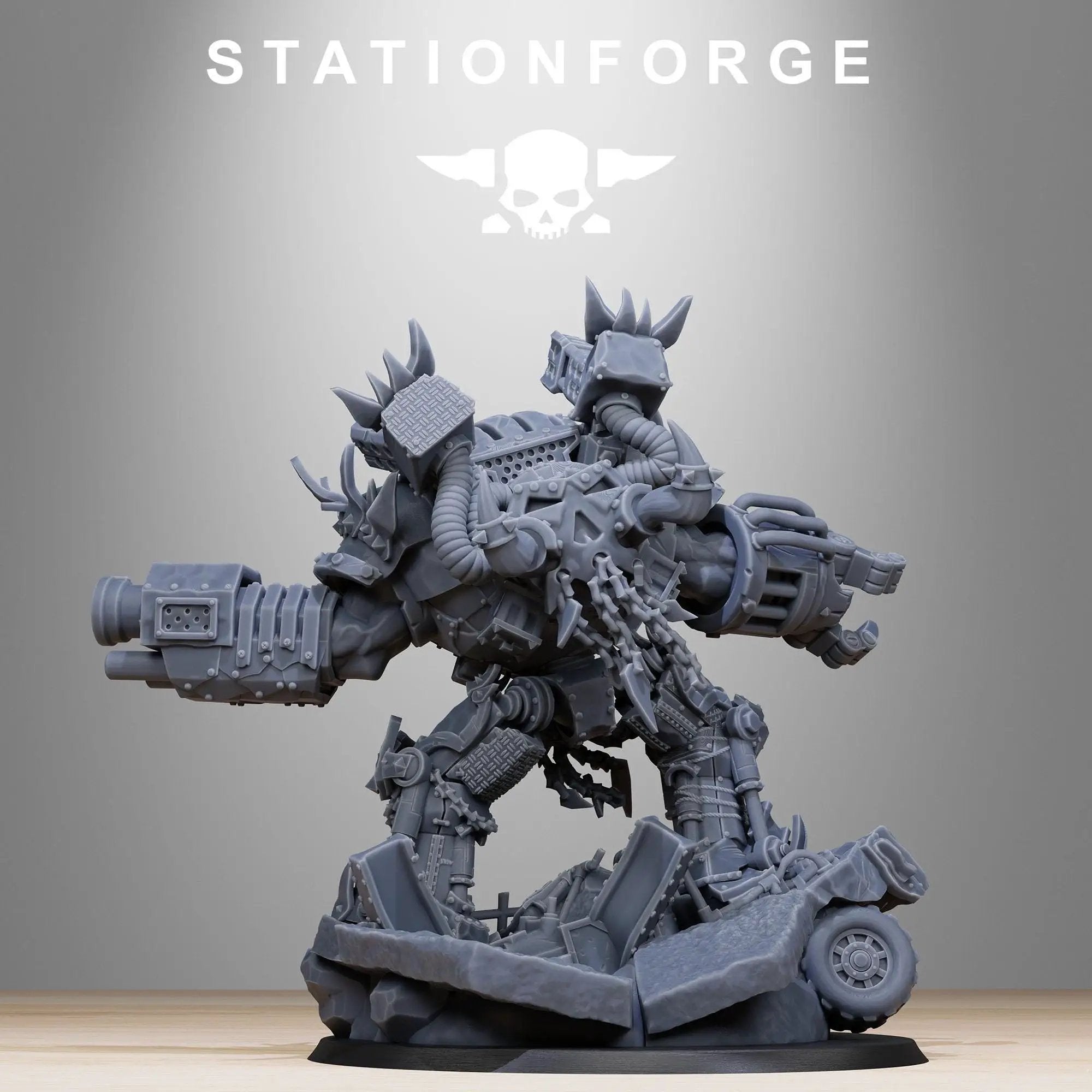 3D Printed Orkaz Grand Nutta v2 by StationForge Miniatures by Last Hope Miniatures
