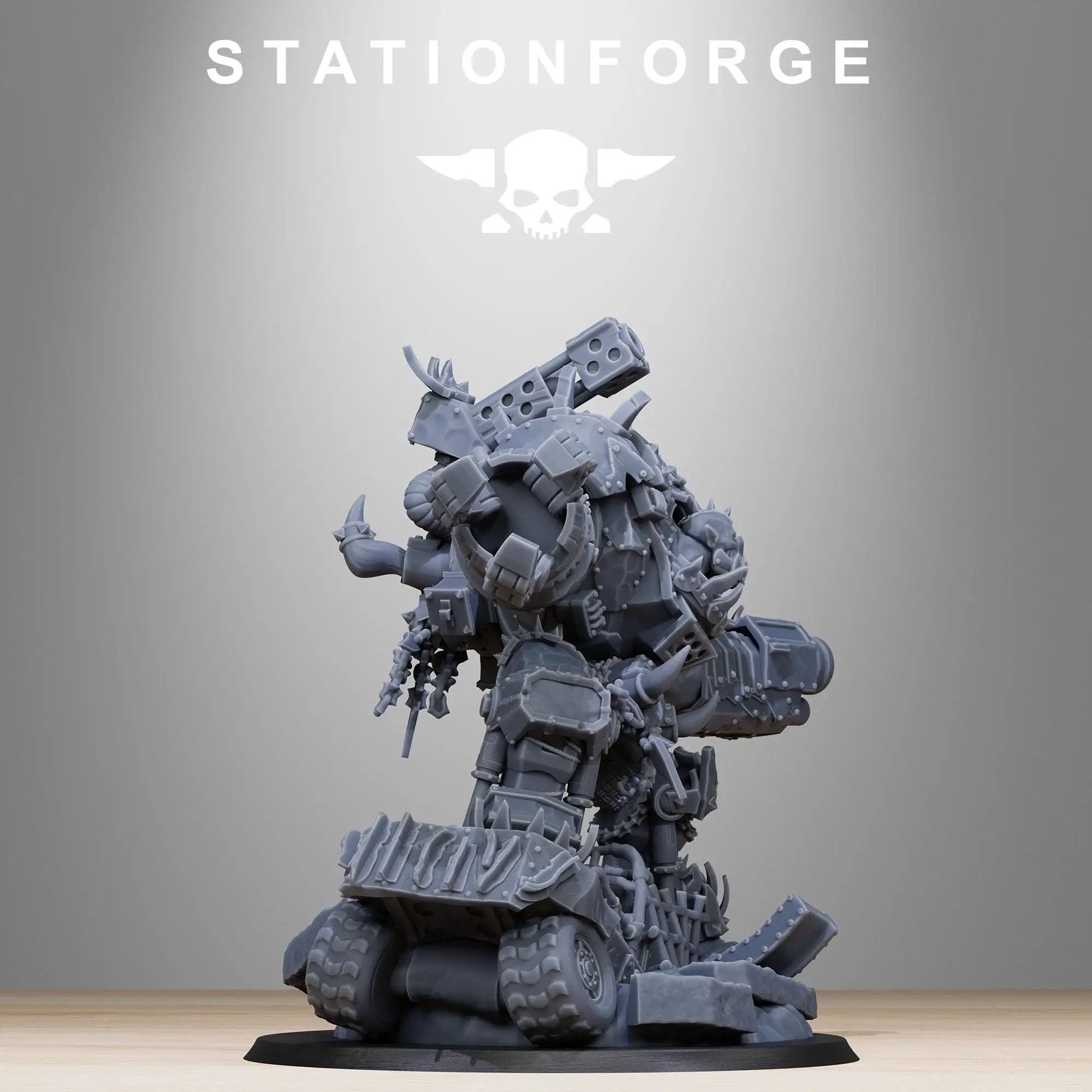3D Printed Orkaz Grand Nutta v2 by StationForge Miniatures by Last Hope Miniatures