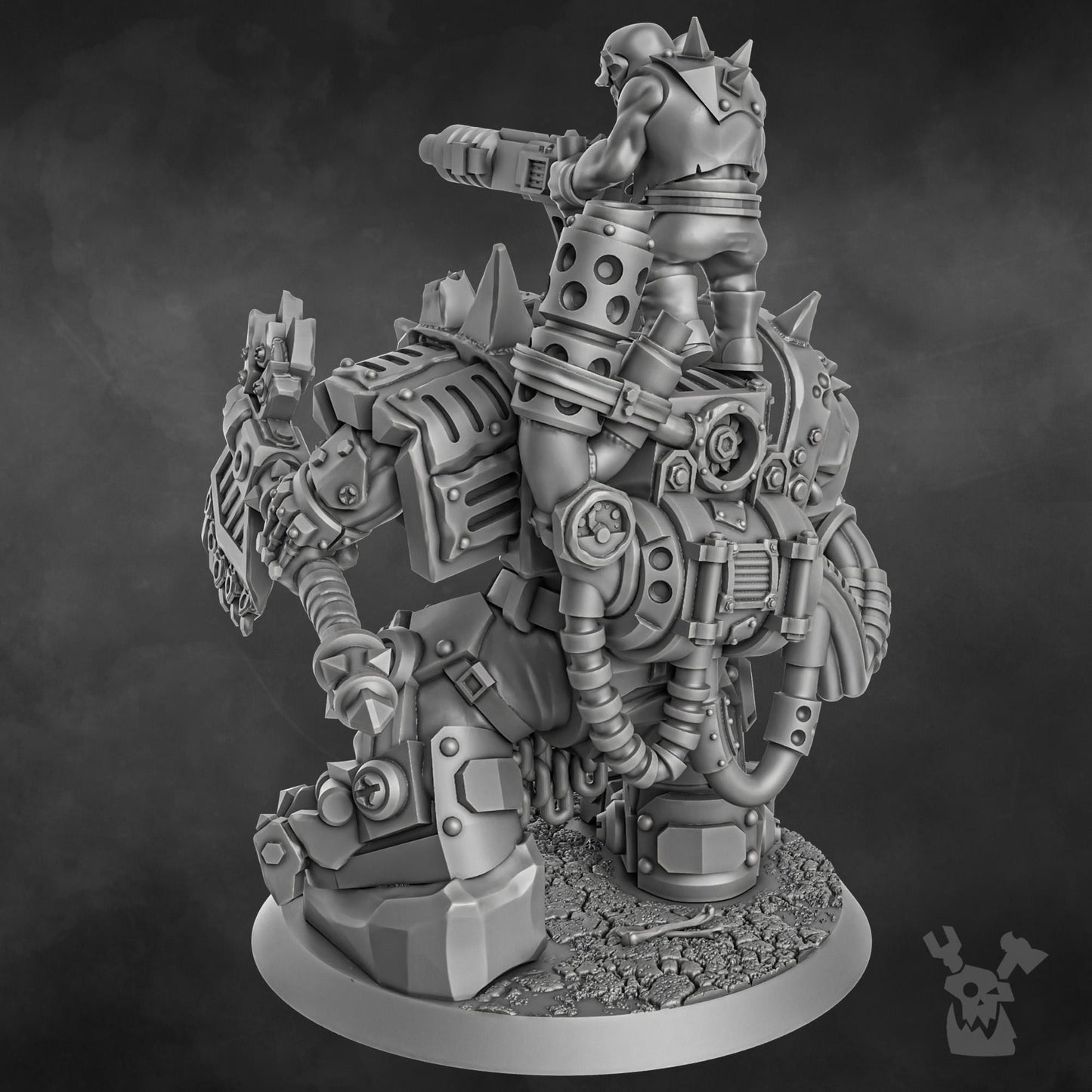 3D Printed Da Great Arma Boss by DakkaDakka Miniatures