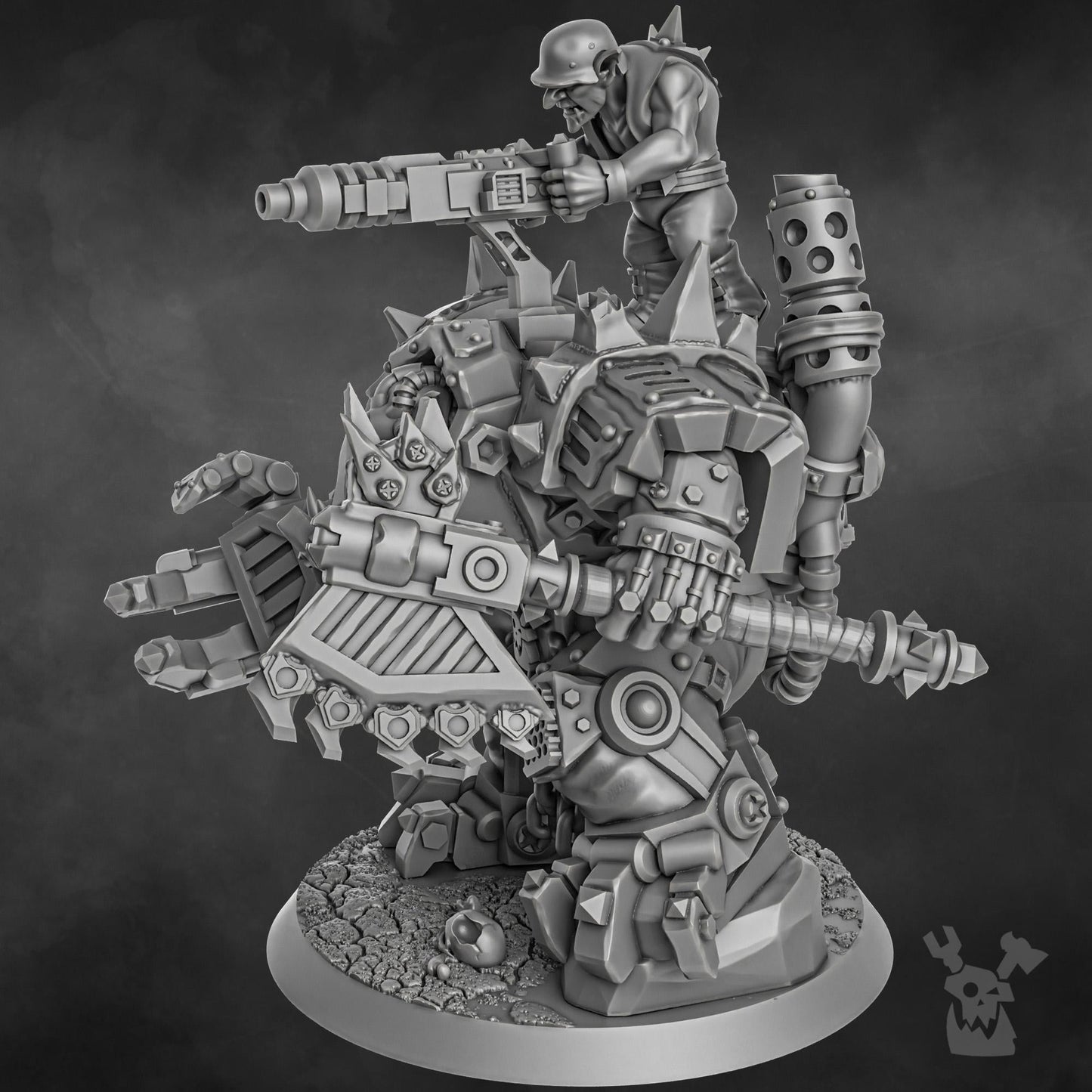 3D Printed Da Great Arma Boss by DakkaDakka Miniatures